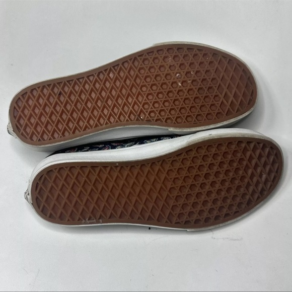 Unisex Printed Lace Up Vans - Low Tops Size 7 Men Women Size 8.5 - Picture 7 of 7